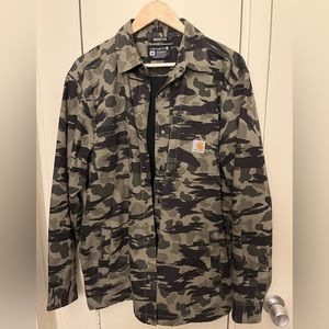 Carhartt Camo Shirt Jacket